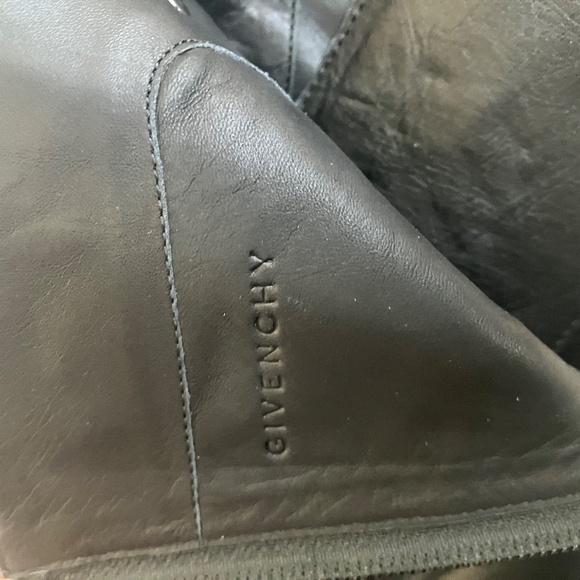 Givenchy Black Leather Corset Boots Size 38 BNIB - Picture 13 of 16